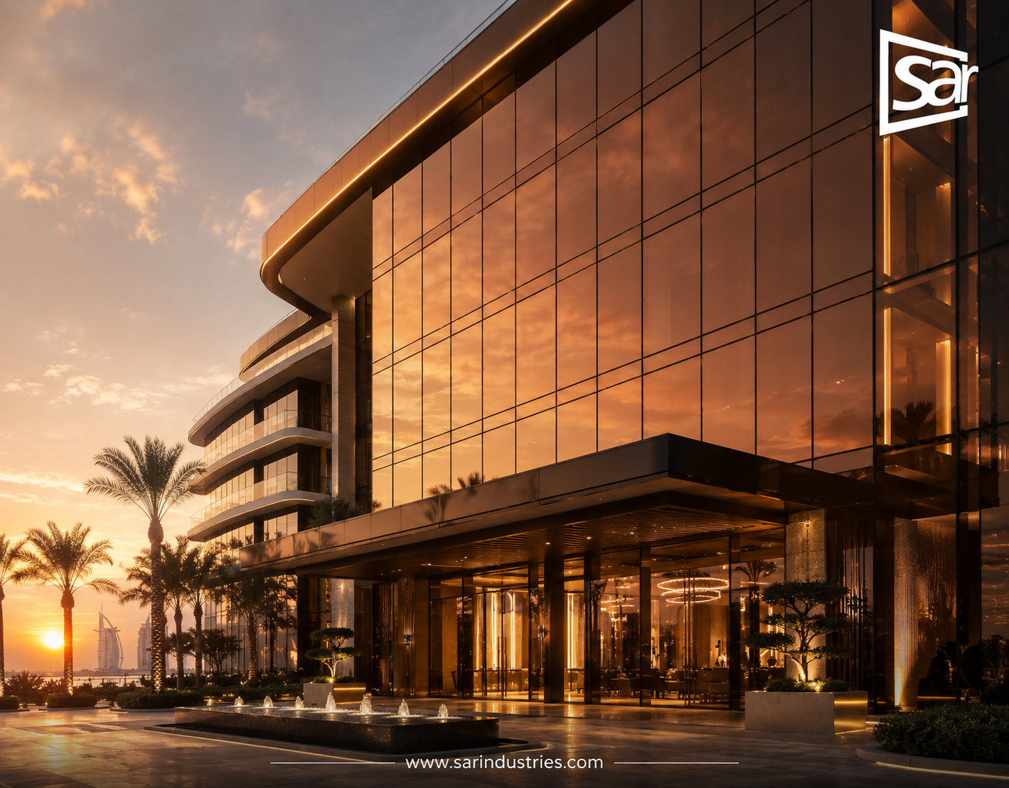 Bronze Tinted Glass